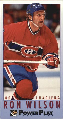 #373 Ron Wilson - Montreal Canadiens - 1993-94 Fleer PowerPlay Hockey