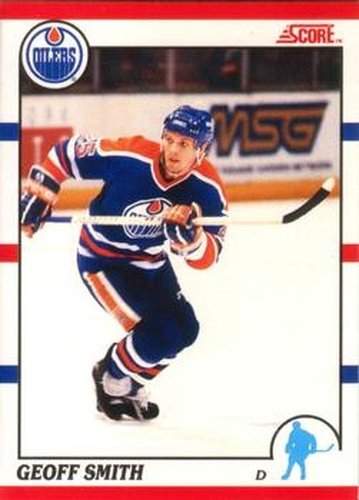 #373 Geoff Smith - Edmonton Oilers - 1990-91 Score Canadian Hockey