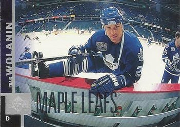 #373 Craig Wolanin - Toronto Maple Leafs - 1997-98 Upper Deck Hockey
