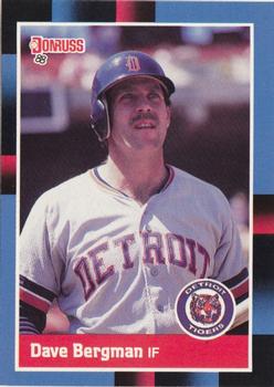 #373 Dave Bergman - Detroit Tigers - 1988 Donruss Baseball