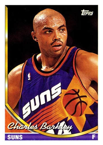 #373 Charles Barkley - Phoenix Suns - 1993-94 Topps Basketball