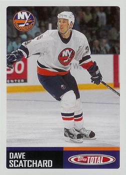 #373 Dave Scatchard - New York Islanders - 2002-03 Topps Total Hockey