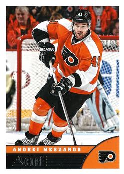 #373 Andrej Meszaros - Philadelphia Flyers - 2013-14 Score Hockey