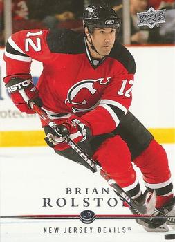 #373 Brian Rolston - New Jersey Devils - 2008-09 Upper Deck Hockey