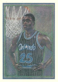 #373 Nick Anderson - Orlando Magic - 1990-91 Hoops Basketball