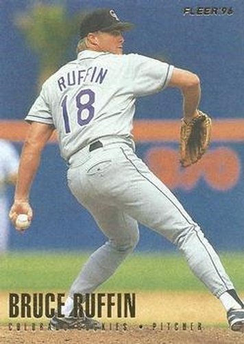 #373 Bruce Ruffin - Colorado Rockies - 1996 Fleer Baseball