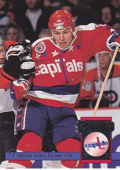 #373 Dimitri Khristich - Washington Capitals - 1993-94 Donruss Hockey