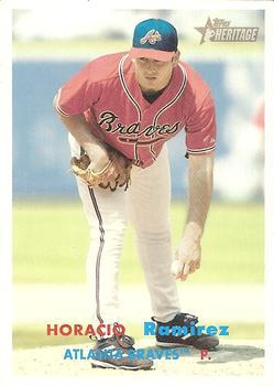 #373 Horacio Ramirez - Atlanta Braves - 2006 Topps Heritage Baseball