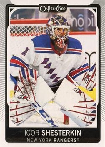 #373 Igor Shesterkin - New York Rangers - 2021-22 O-Pee-Chee Hockey