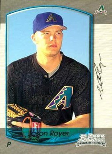 #373 Jason Royer - Arizona Diamondbacks - 2000 Bowman Baseball