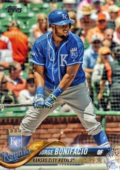 #373 Jorge Bonifacio - Kansas City Royals - 2018 Topps Baseball