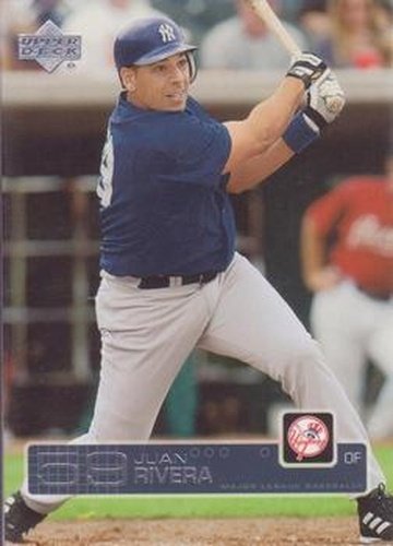 #373 Juan Rivera - New York Yankees - 2003 Upper Deck Baseball
