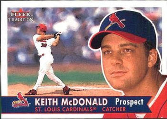 #373 Keith McDonald - St. Louis Cardinals - 2001 Fleer Tradition Baseball