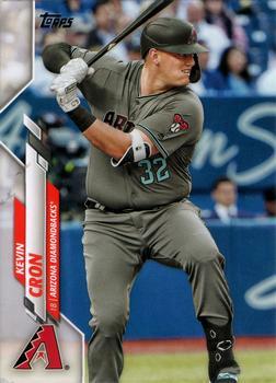 #373 Kevin Cron - Arizona Diamondbacks - 2020 Topps Baseball