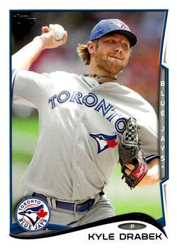 #373 Kyle Drabek - Toronto Blue Jays - 2014 Topps Baseball