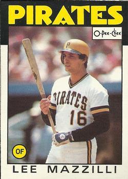 #373 Lee Mazzilli - Pittsburgh Pirates - 1986 O-Pee-Chee Baseball