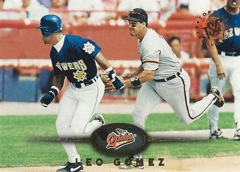 #373 Leo Gomez - Baltimore Orioles - 1995 Stadium Club Baseball