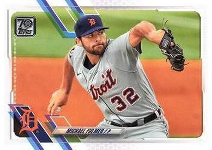 #373 Michael Fulmer - Detroit Tigers - 2021 Topps Baseball