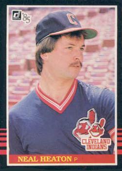 #373 Neal Heaton - Cleveland Indians - 1985 Donruss Baseball