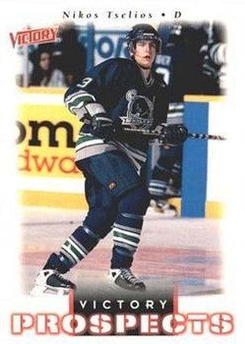 #373 Nikos Tselios - Plymouth Whalers - 1999-00 Upper Deck Victory Hockey