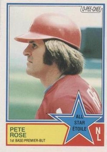 #373 Pete Rose - Philadelphia Phillies - 1983 O-Pee-Chee Baseball