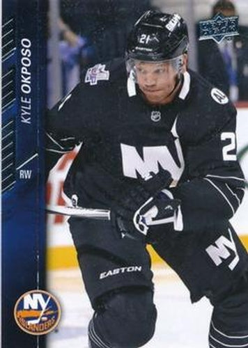 #373 Kyle Okposo - New York Islanders - 2015-16 Upper Deck Hockey