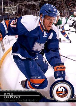 #373 Kyle Okposo - New York Islanders - 2014-15 Upper Deck Hockey