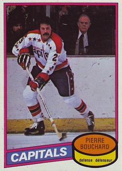 #373 Pierre Bouchard - Washington Capitals - 1980-81 O-Pee-Chee Hockey