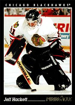 #373 Jeff Hackett - Chicago Blackhawks - 1993-94 Pinnacle Hockey