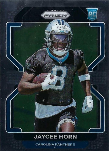 #373 Jaycee Horn - Carolina Panthers - 2021 Panini Prizm Football