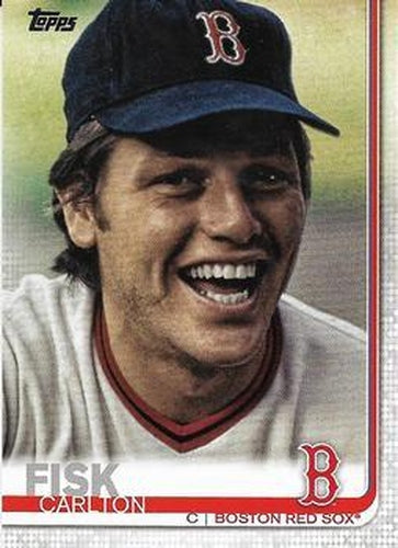 #373b Carlton Fisk - Boston Red Sox - 2019 Topps Baseball