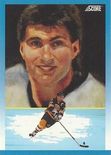 #374 Ray Bourque - Boston Bruins - 1991-92 Score Canadian Hockey