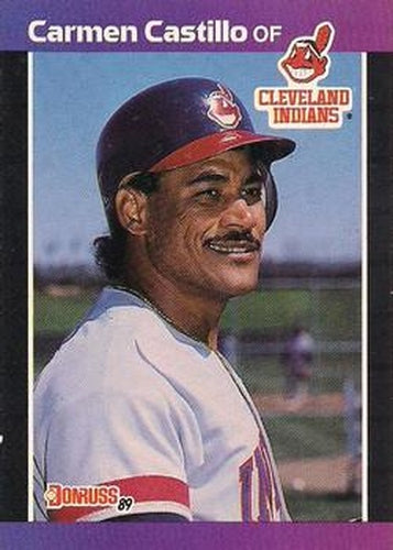 #374 Carmen Castillo - Cleveland Indians - 1989 Donruss Baseball
