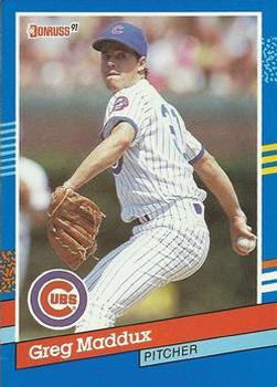 #374 Greg Maddux - Chicago Cubs - 1991 Donruss Baseball