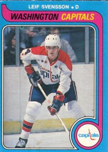 #374 Leif Svensson - Washington Capitals - 1979-80 O-Pee-Chee Hockey
