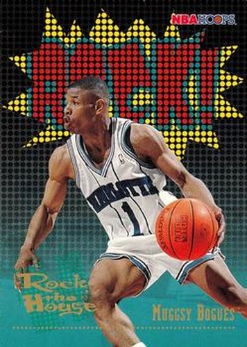 #374 Muggsy Bogues - Charlotte Hornets - 1995-96 Hoops Basketball