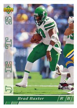 #374 Brad Baxter - New York Jets - 1993 Upper Deck Football