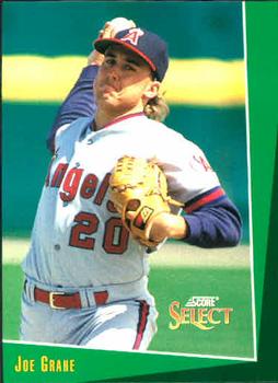 #374 Joe Grahe - California Angels - 1993 Select Baseball