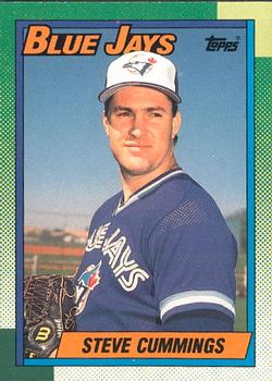 #374 Steve Cummings - Toronto Blue Jays - 1990 O-Pee-Chee Baseball