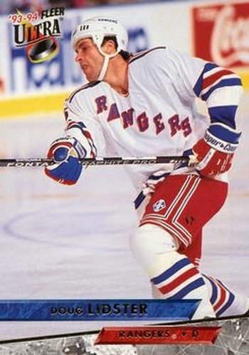 #374 Doug Lidster - New York Rangers - 1993-94 Ultra Hockey