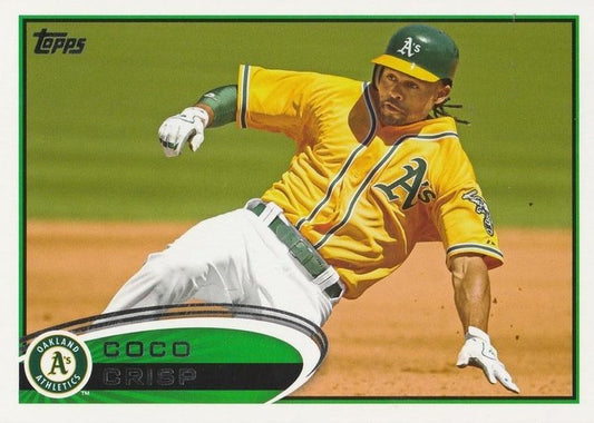 #374 Coco Crisp - Oakland Athletics - 2012 Topps Baseball