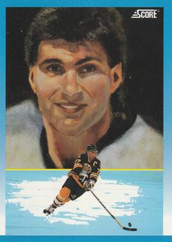 #374 Ray Bourque - Boston Bruins - 1991-92 Score Canadian Bilingual Hockey