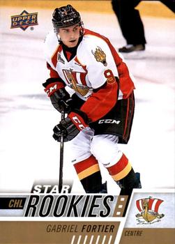 #374 Gabriel Fortier - Baie-Comeau Drakkar - 2017-18 Upper Deck CHL Hockey