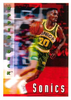 #374 Seattle SuperSonics - Seattle SuperSonics - 1992-93 Upper Deck Basketball