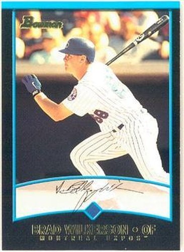 #374 Brad Wilkerson - Montreal Expos - 2001 Bowman Baseball