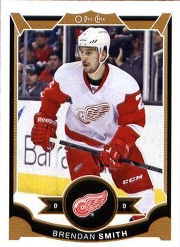 #374 Brendan Smith - Detroit Red Wings - 2015-16 O-Pee-Chee Hockey
