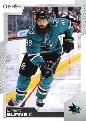 #374 Brent Burns - San Jose Sharks - 2020-21 O-Pee-Chee Hockey