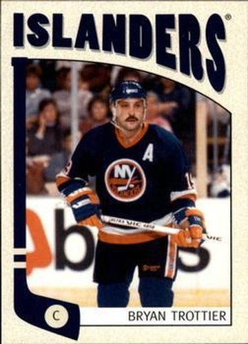 #374 Bryan Trottier - New York Islanders - 2004-05 In The Game Franchises US East Hockey