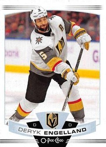 #374 Deryk Engelland - Vegas Golden Knights - 2019-20 O-Pee-Chee Hockey