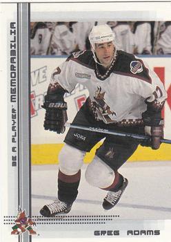 #374 Greg Adams - Phoenix Coyotes - 2000-01 Be a Player Memorabilia Hockey